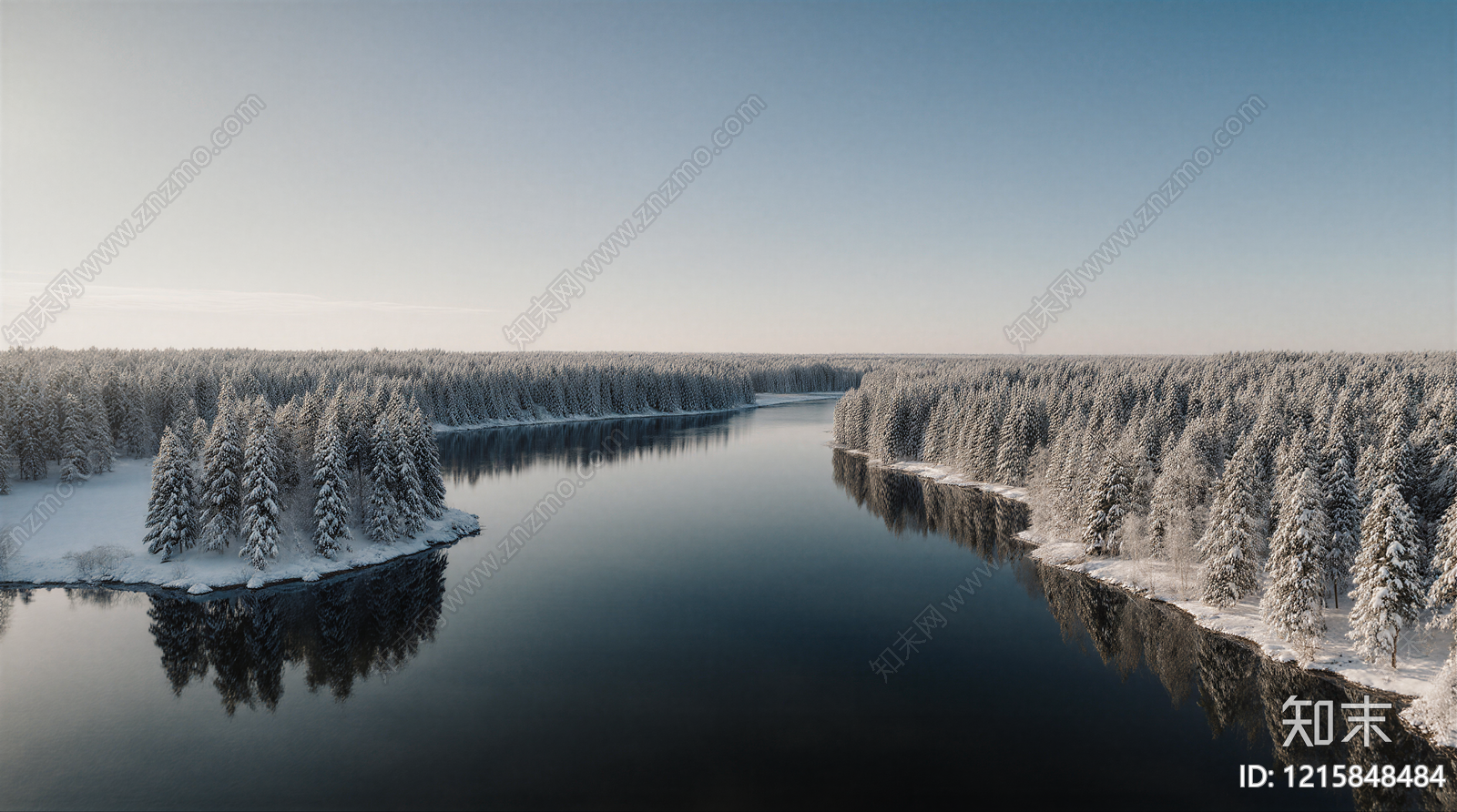 现代雪景贴图下载【ID:1215848484】