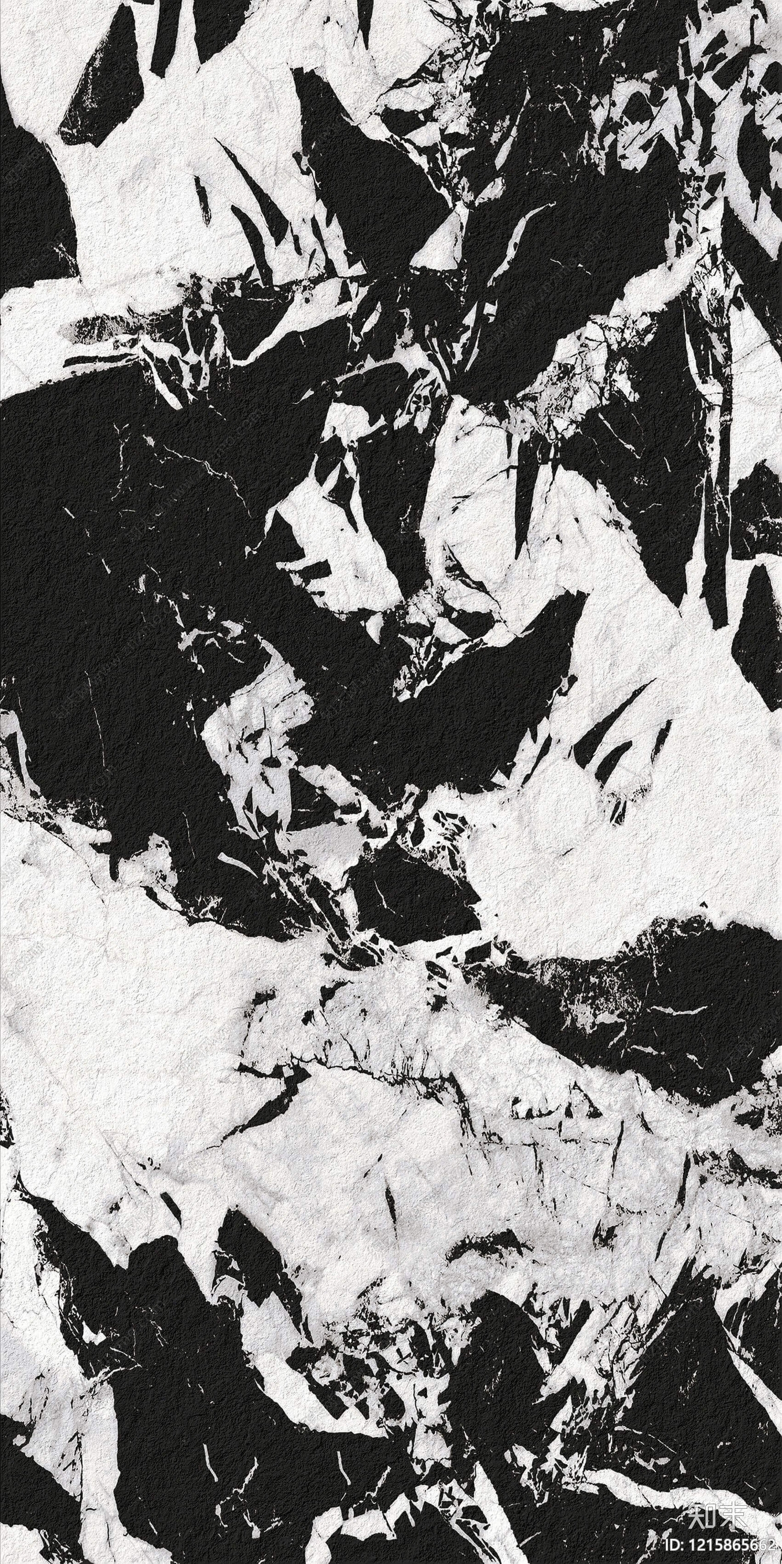 新中式黑白大理石贴图下载【ID:1215865662】