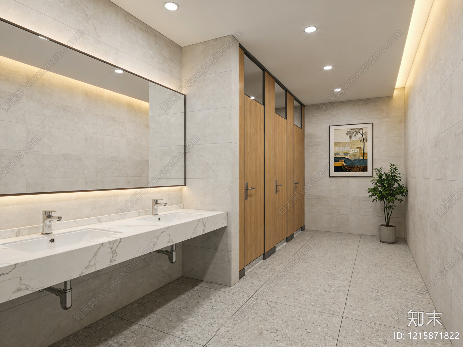 现代卫生间贴图下载【ID:1215871822】