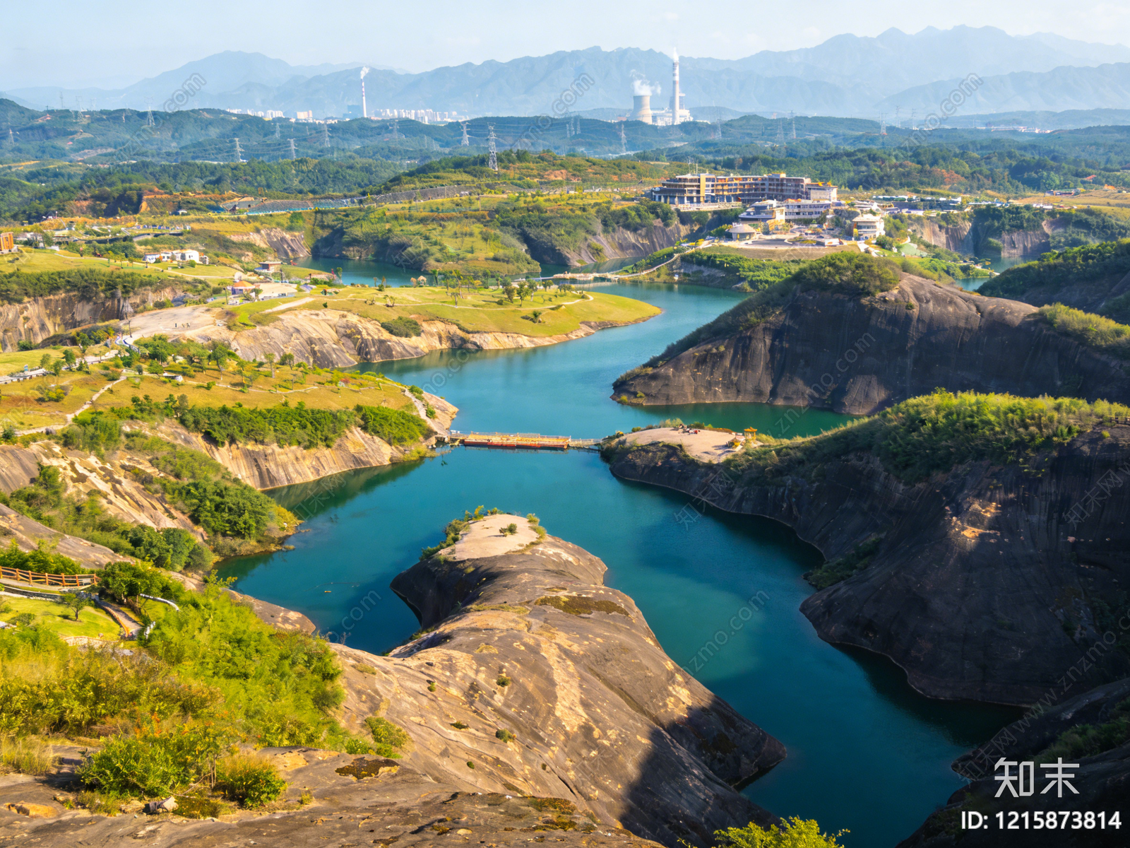 现代山水贴图下载【ID:1215873814】