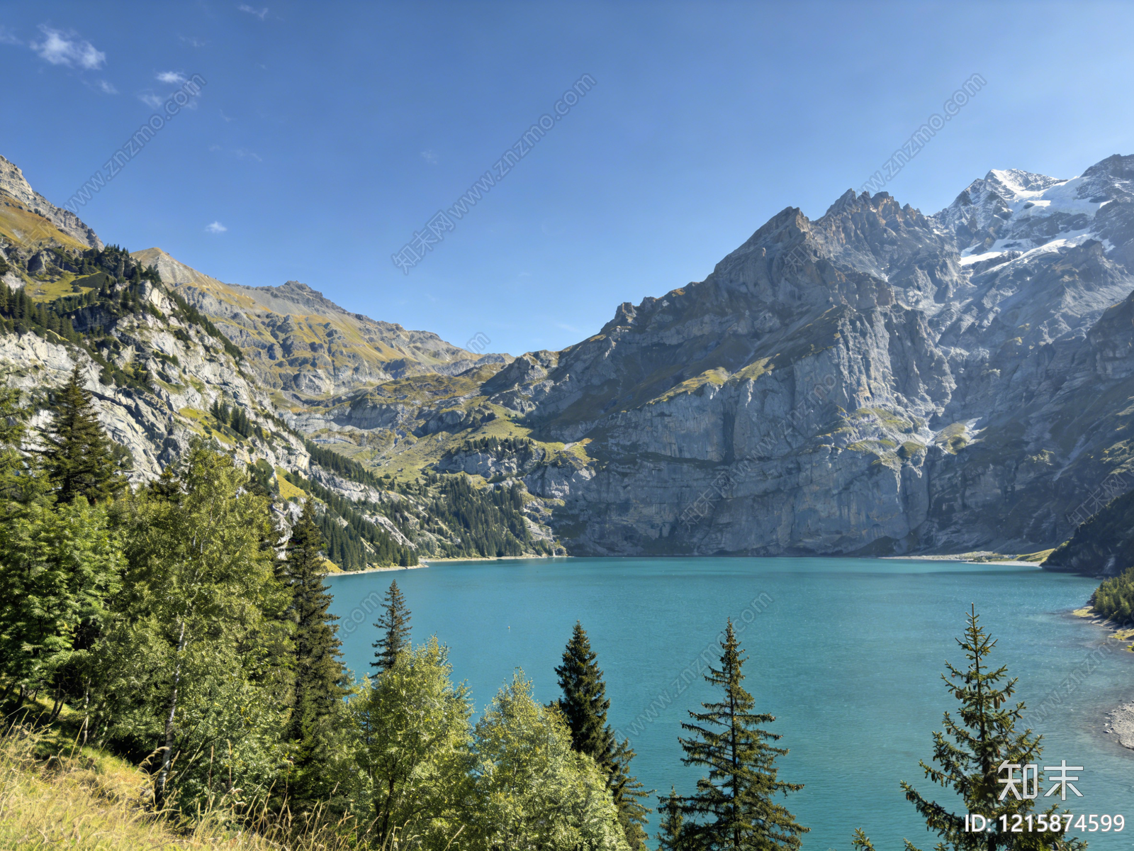 现代山水贴图下载【ID:1215874599】