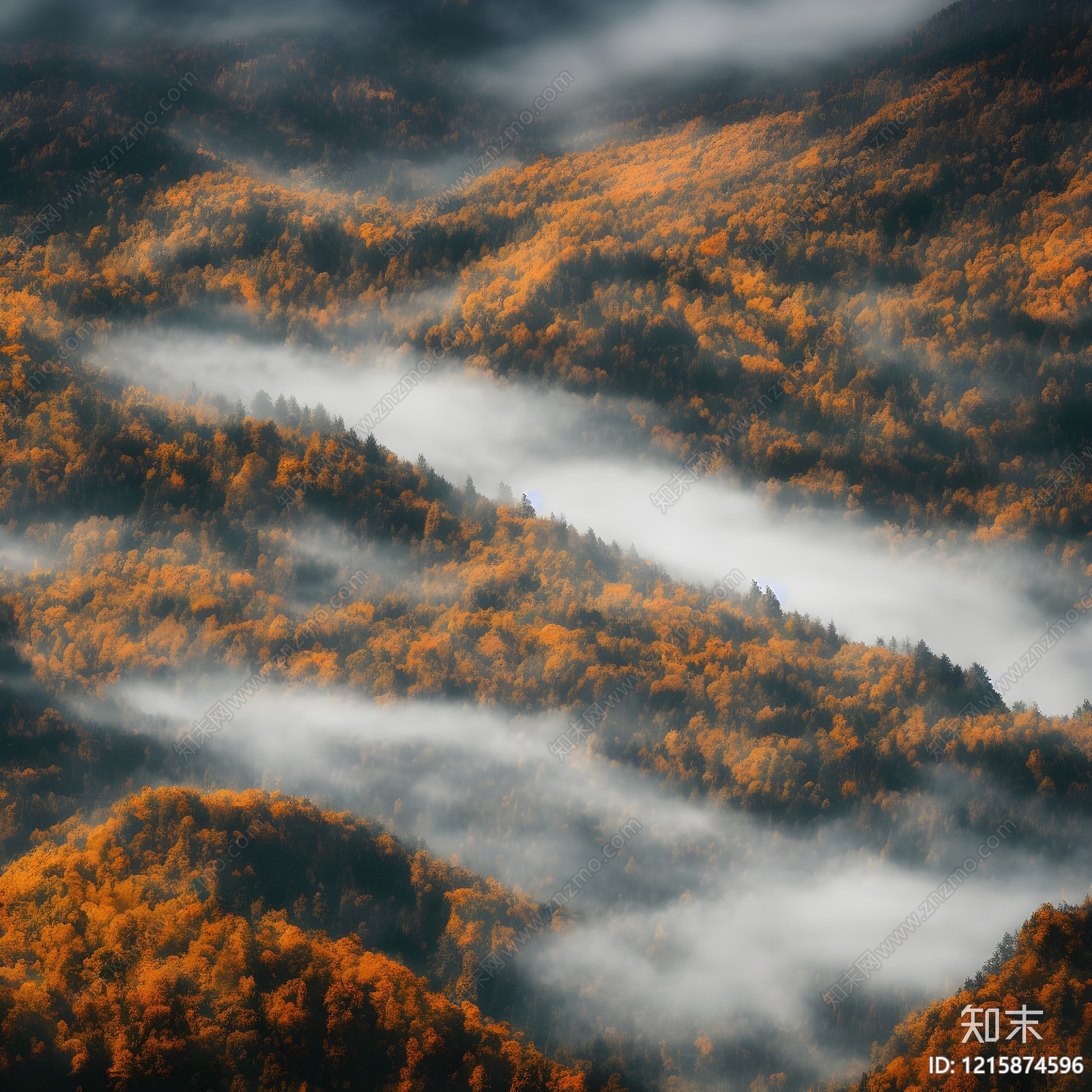 山水画贴图下载【ID:1215874596】