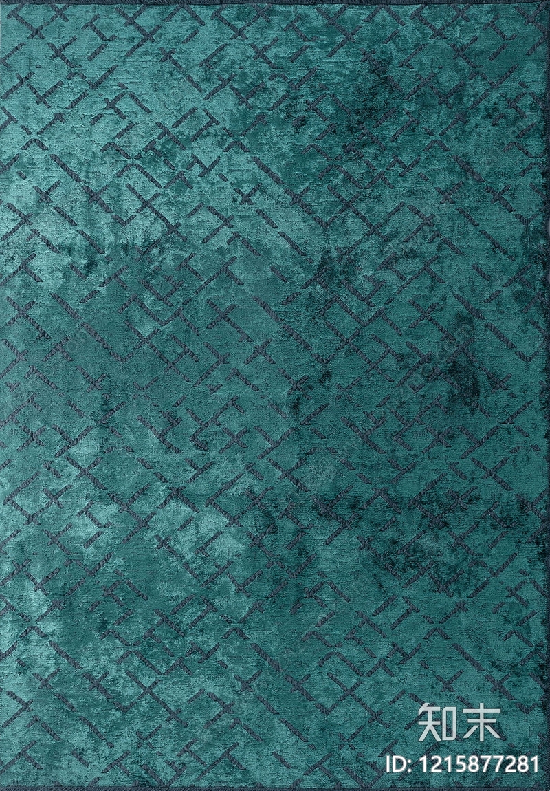 轻奢几何地毯贴图下载【ID:1215877281】