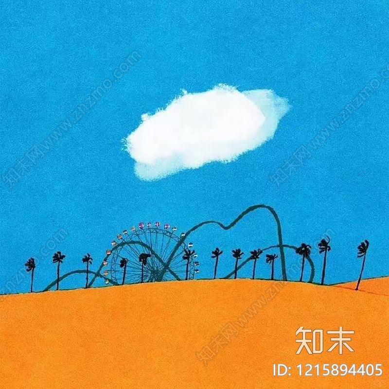 装饰画贴图下载【ID:1215894405】