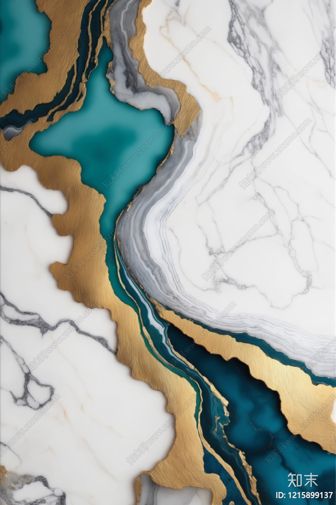 现代绿色奢石贴图下载【ID:1215899137】