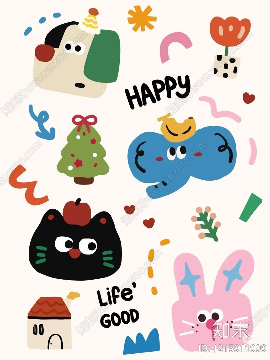 儿童壁纸贴图下载【ID:1215911999】