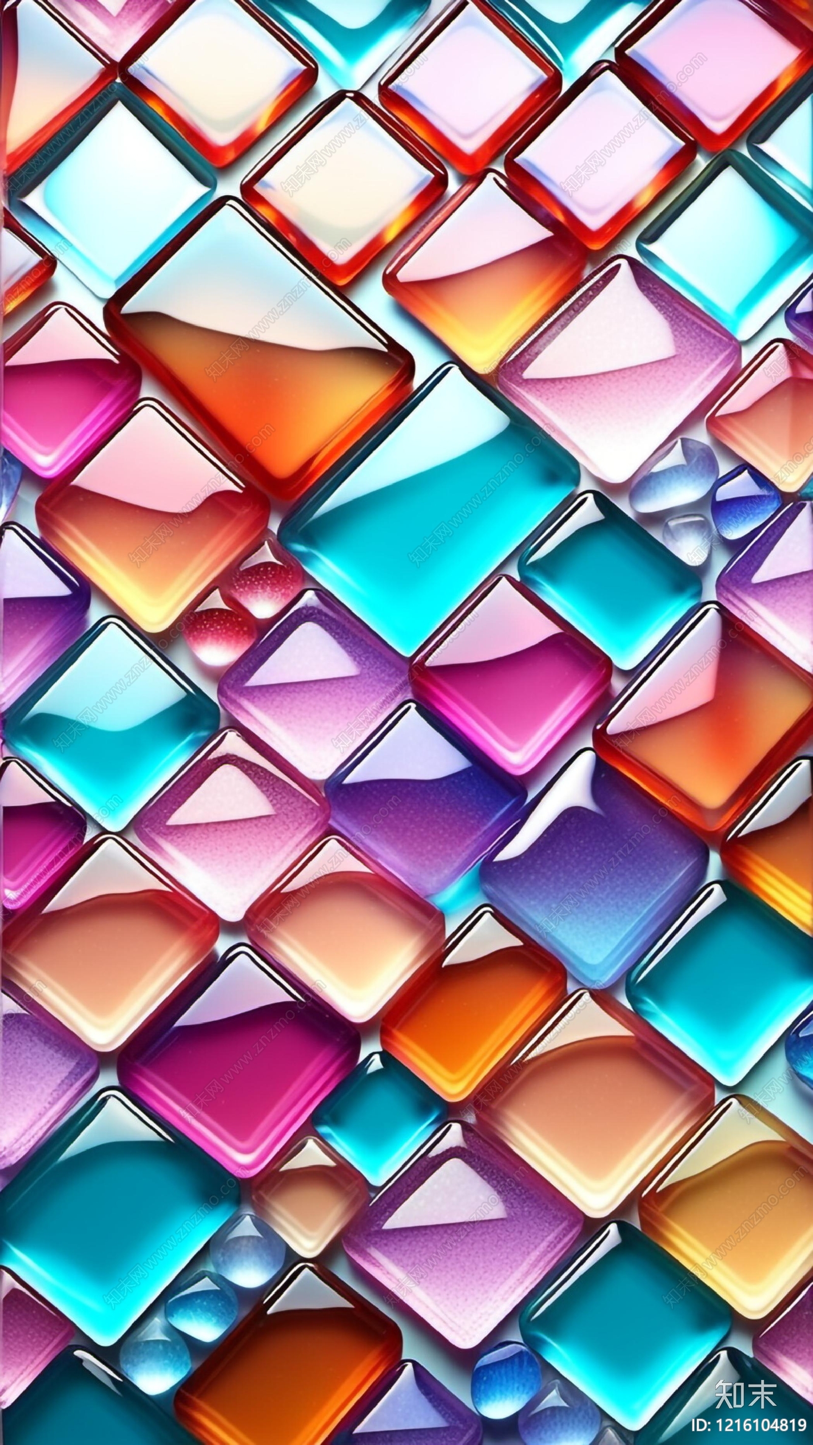 现代玻璃马赛克贴图下载【ID:1216104819】