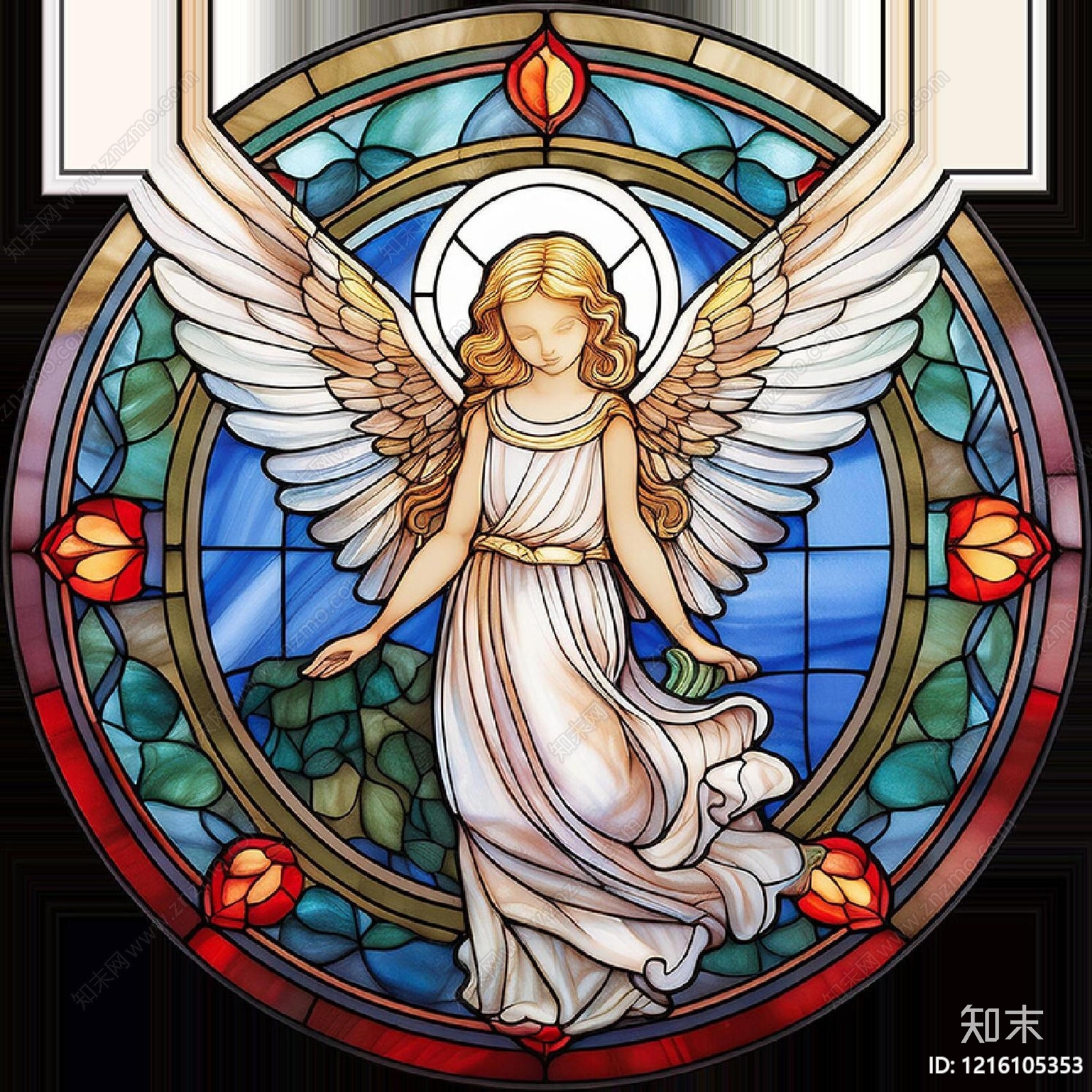 现代艺术玻璃贴图下载【ID:1216105353】