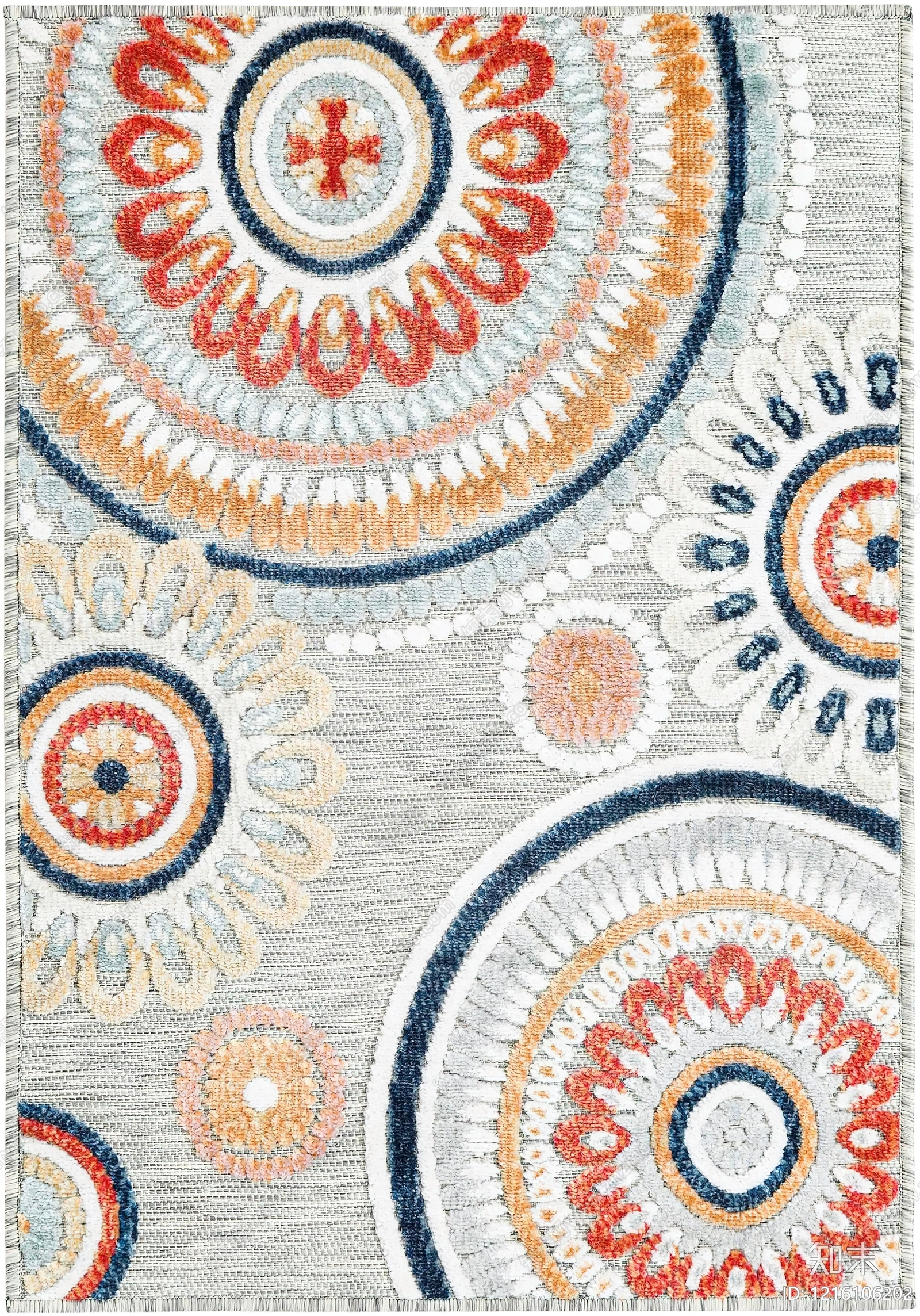 意式几何地毯贴图下载【ID:1216106202】