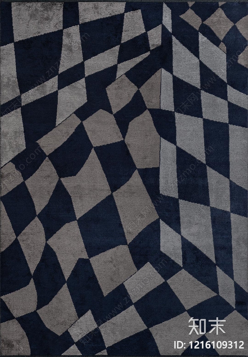 现代几何地毯贴图下载【ID:1216109312】