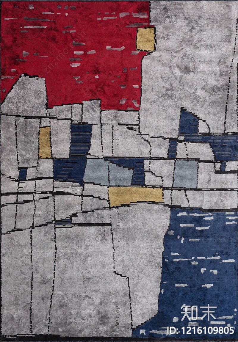 工业几何地毯贴图下载【ID:1216109805】