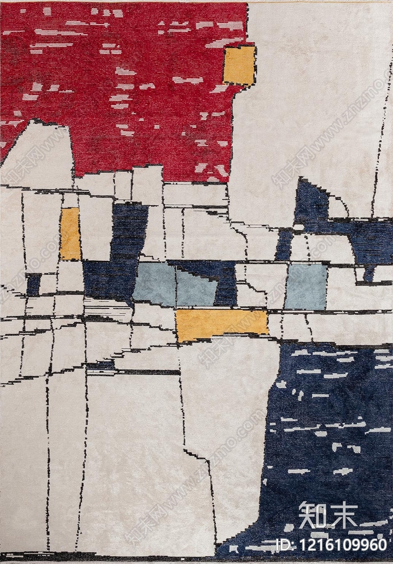 现代几何地毯贴图下载【ID:1216109960】