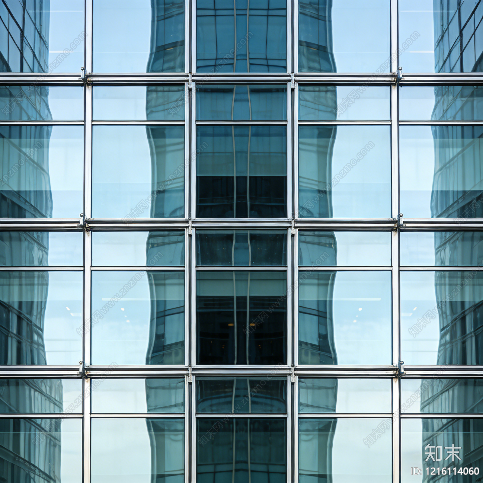 现代玻璃幕墙贴图下载【ID:1216114060】