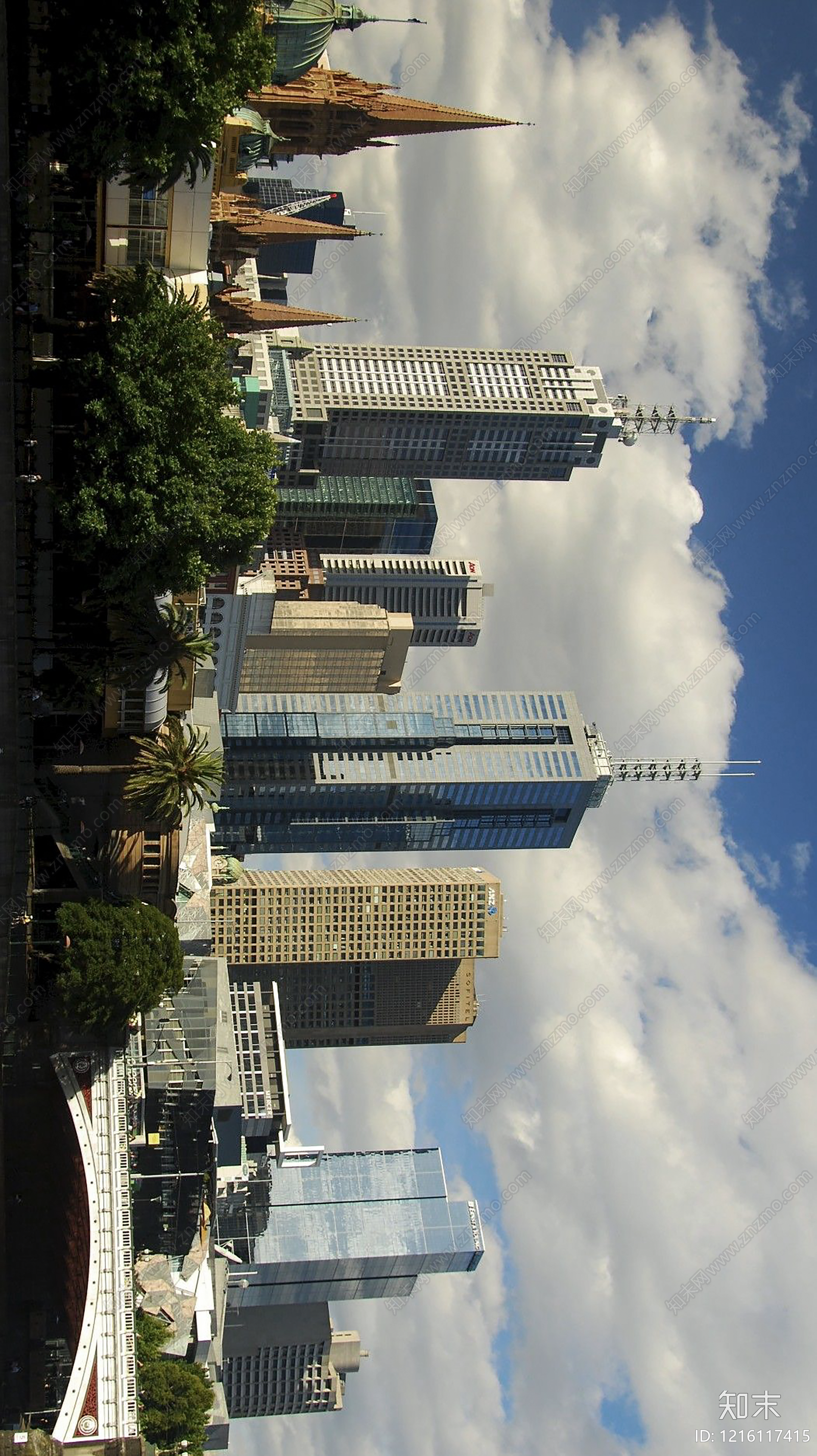 现代建筑群贴图下载【ID:1216117415】