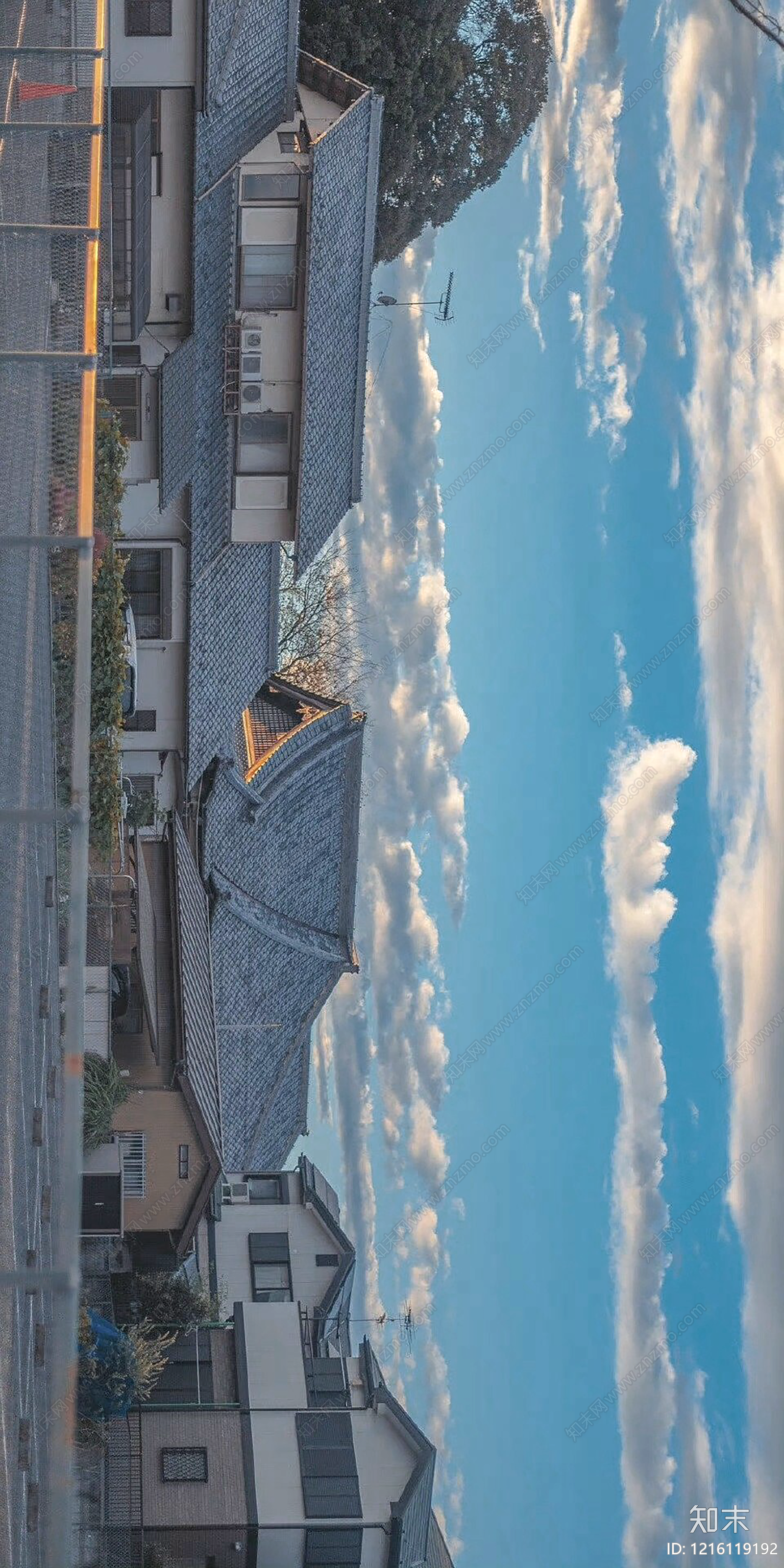 现代建筑群贴图下载【ID:1216119192】