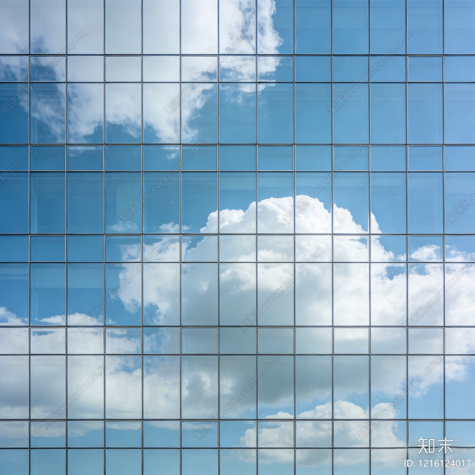 现代玻璃幕墙贴图下载【ID:1216124017】