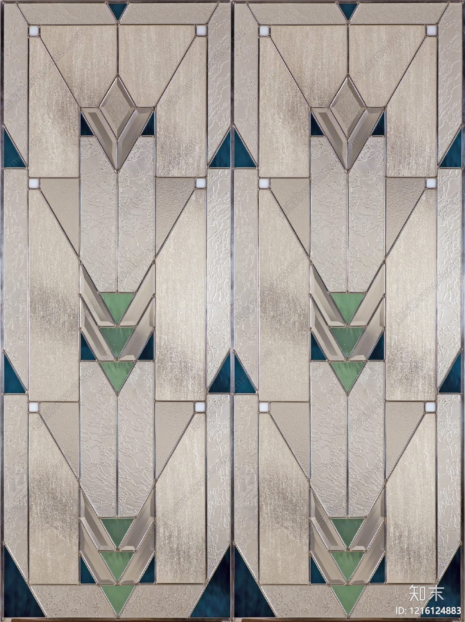 现代艺术玻璃贴图下载【ID:1216124883】