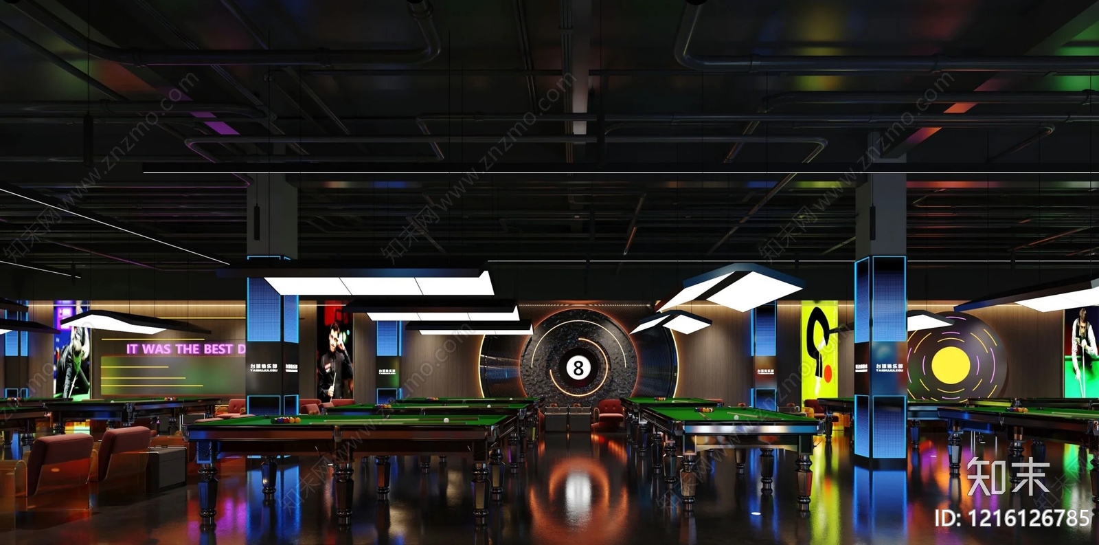 现代其它内景贴图下载【ID:1216126785】