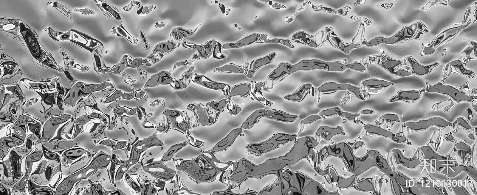 新中式液态金属贴图下载【ID:1216130017】