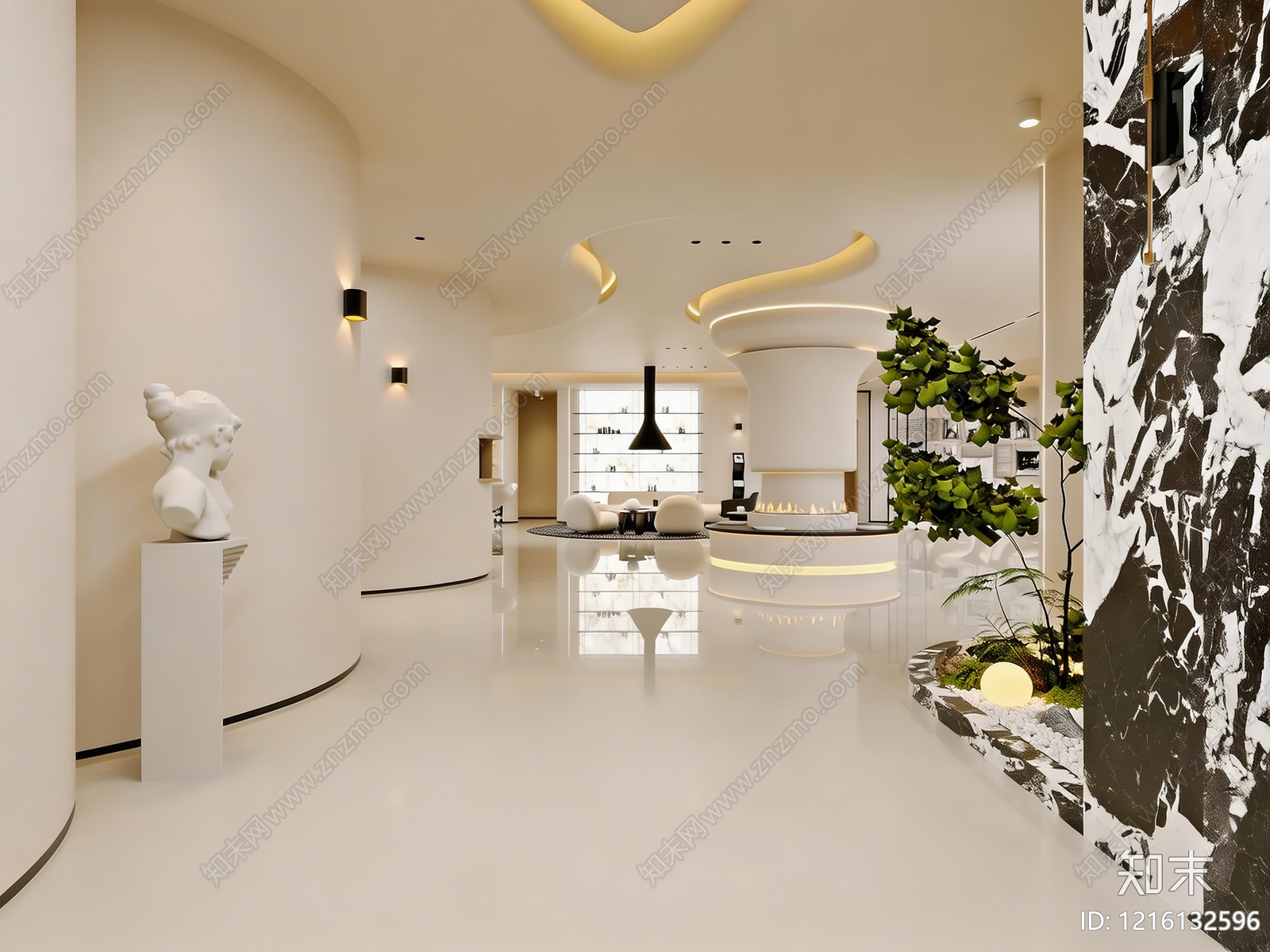 奶油商铺贴图下载【ID:1216132596】