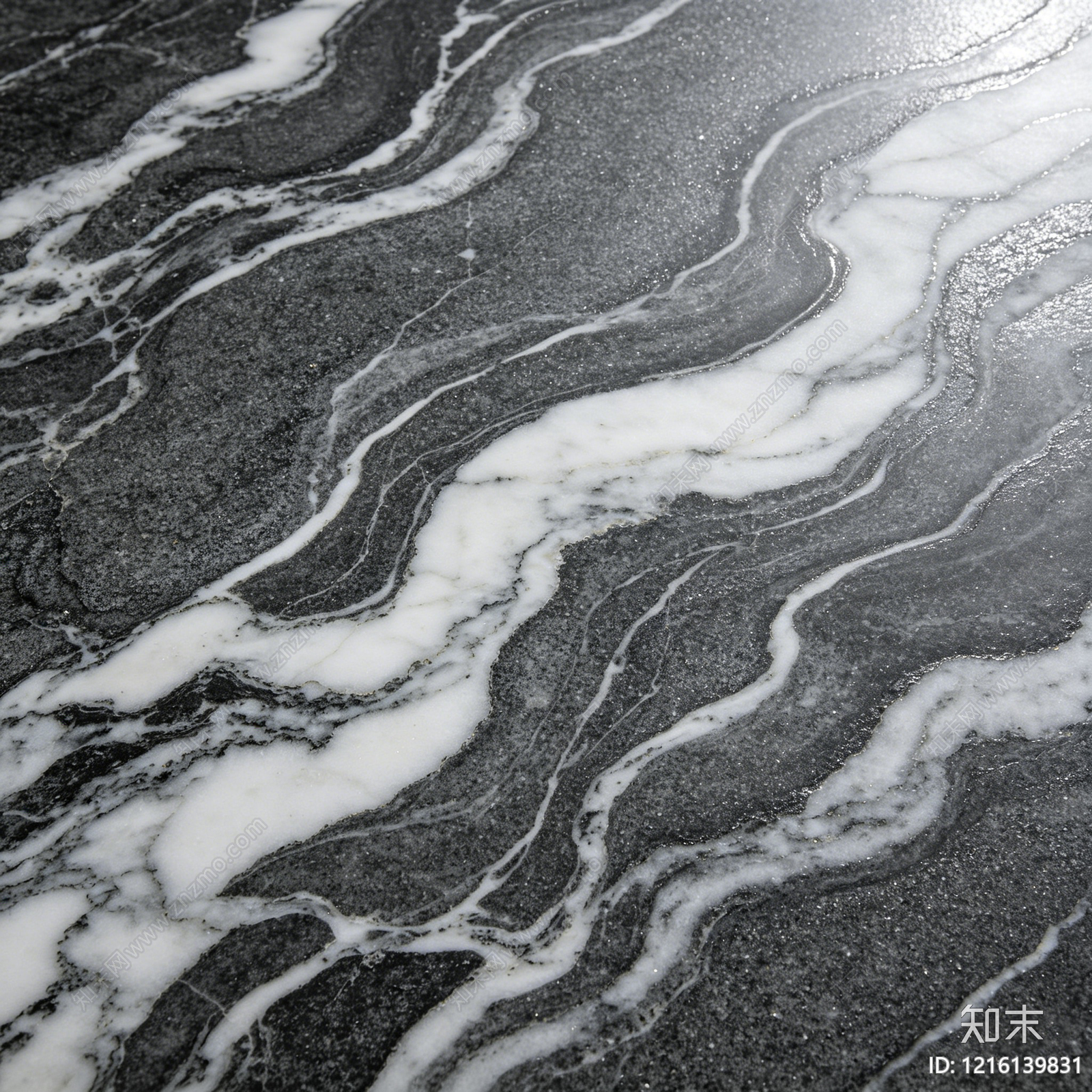 黑白大理石贴图下载【ID:1216139831】