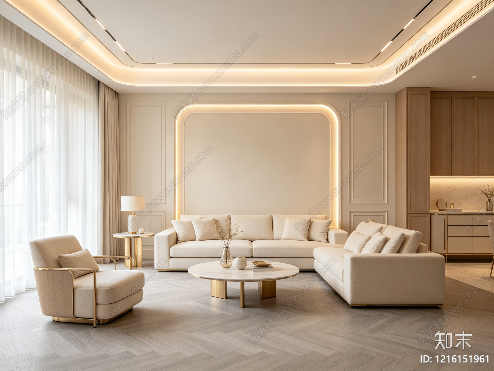奶油客厅贴图下载【ID:1216151961】