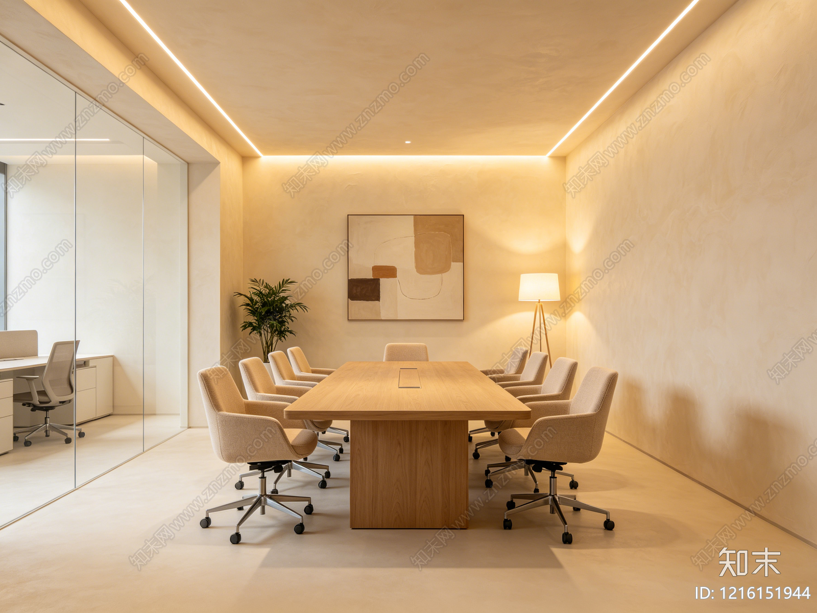 奶油办公室贴图下载【ID:1216151944】