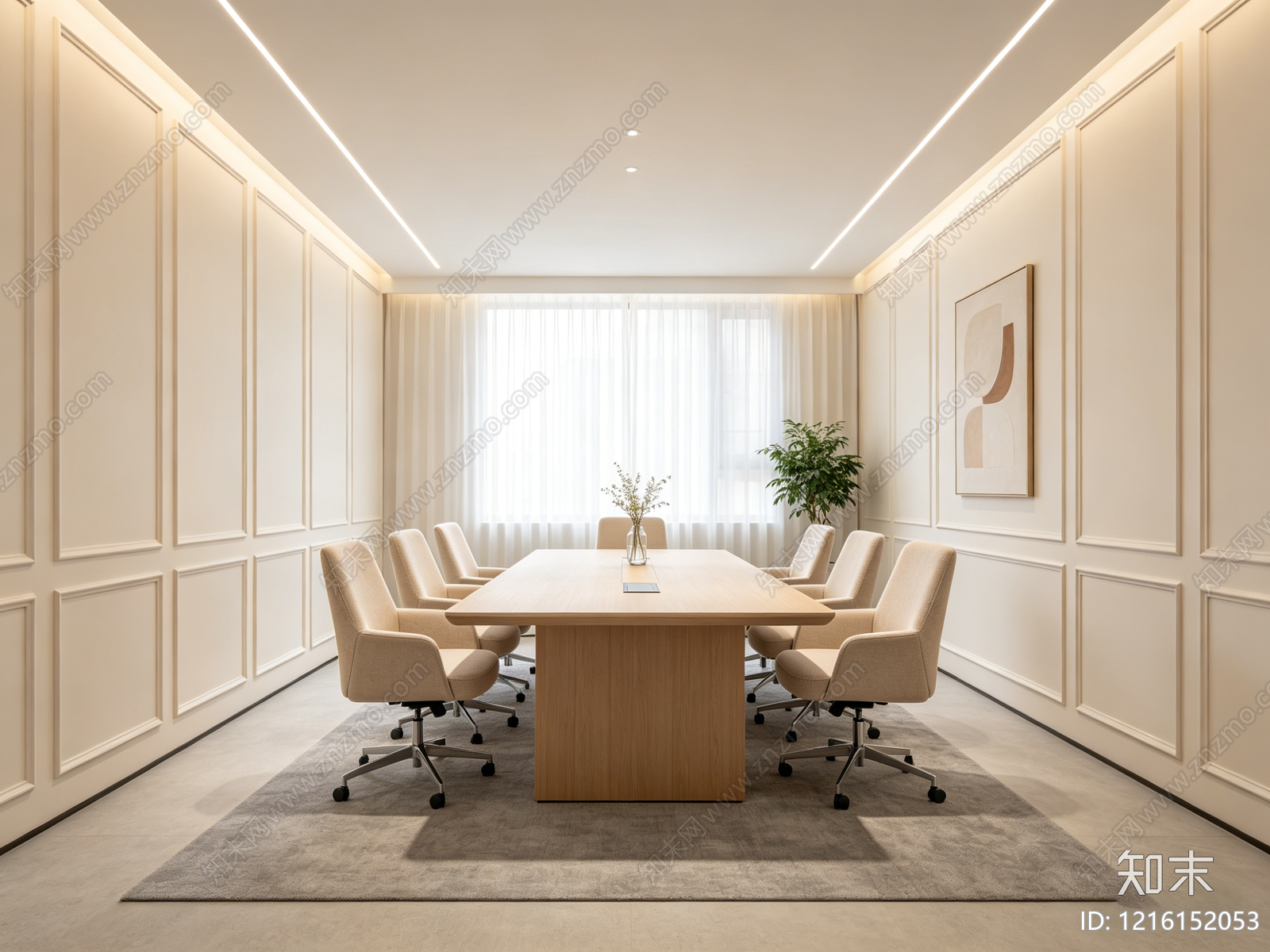 奶油办公室贴图下载【ID:1216152053】