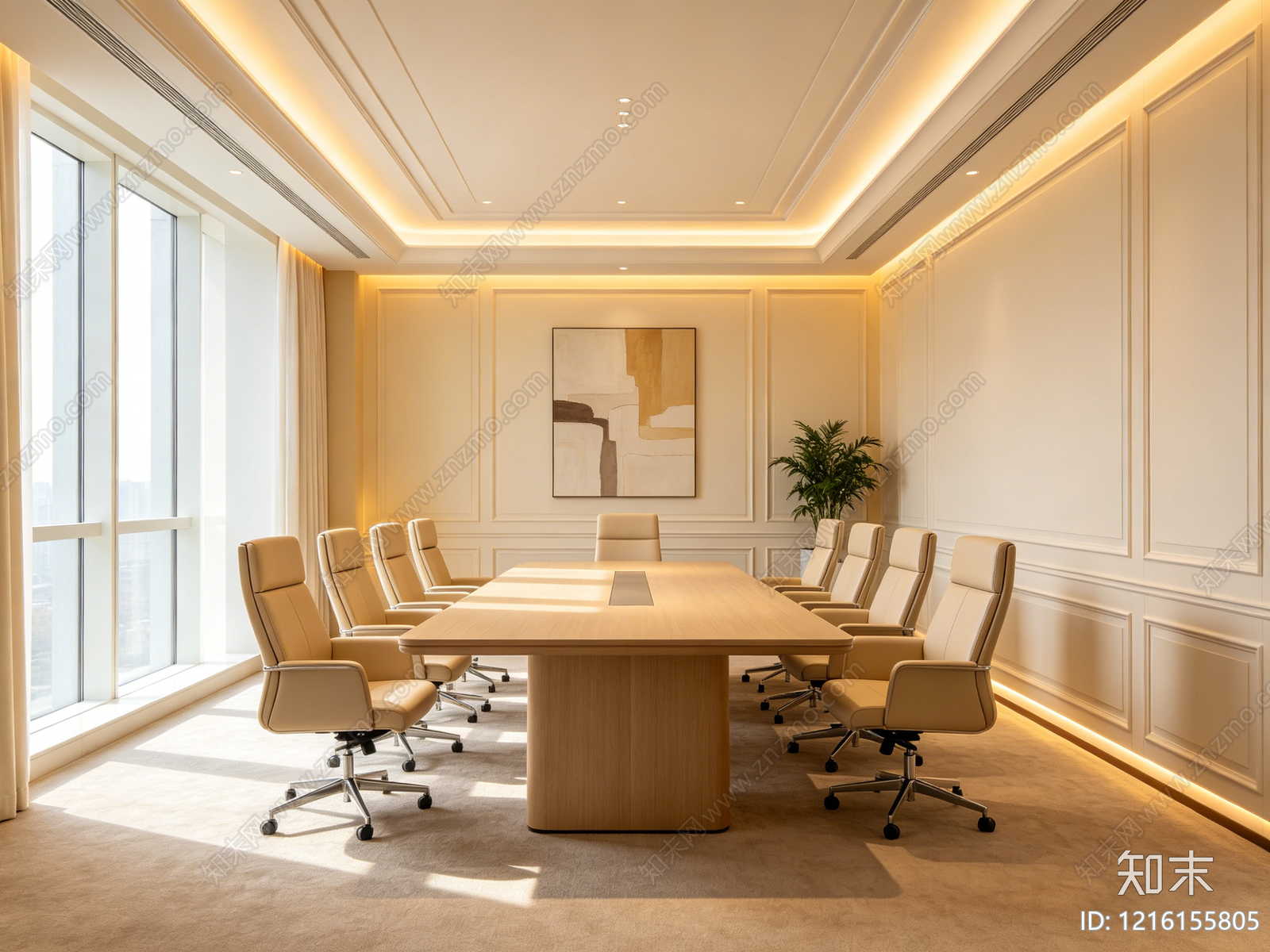 奶油办公室贴图下载【ID:1216155805】