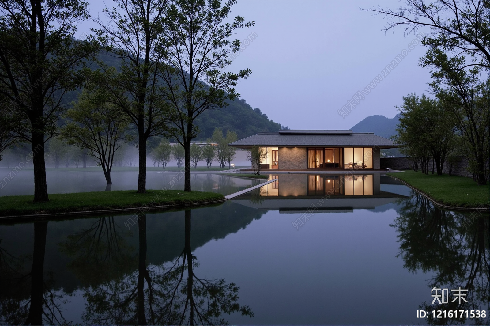 现代其它外景贴图下载【ID:1216171538】