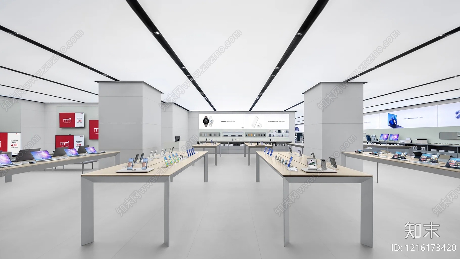 现代商铺贴图下载【ID:1216173420】