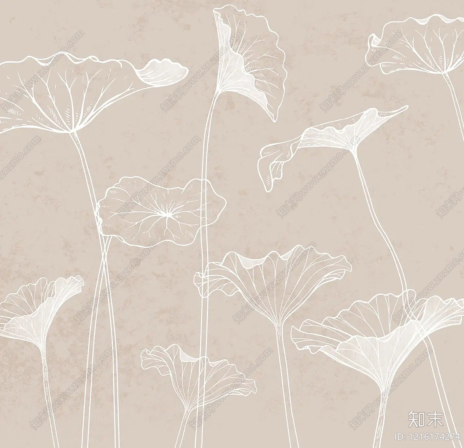 现代植物壁纸贴图下载【ID:1216174274】