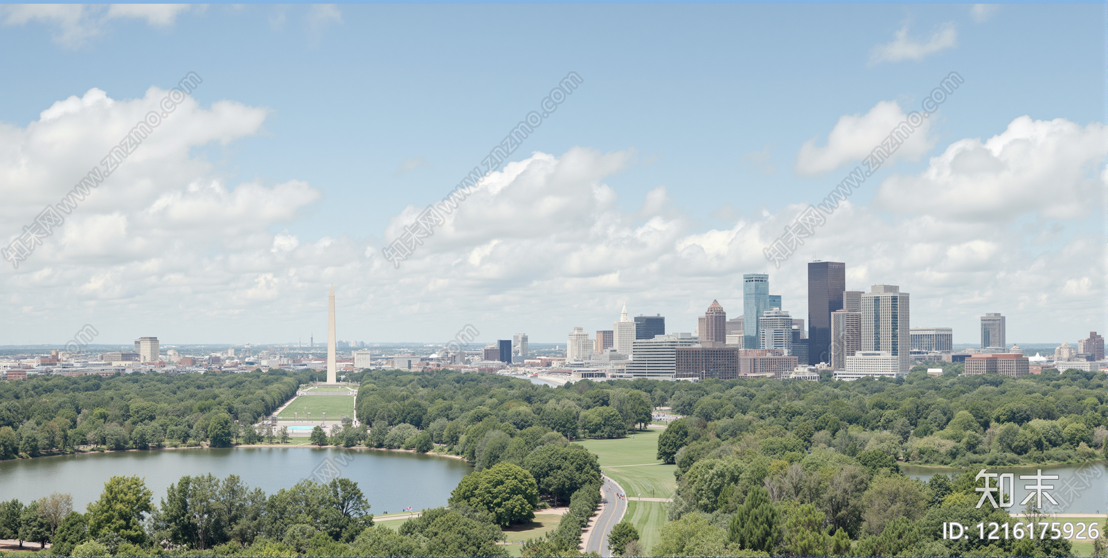 现代城市背景贴图下载【ID:1216175926】