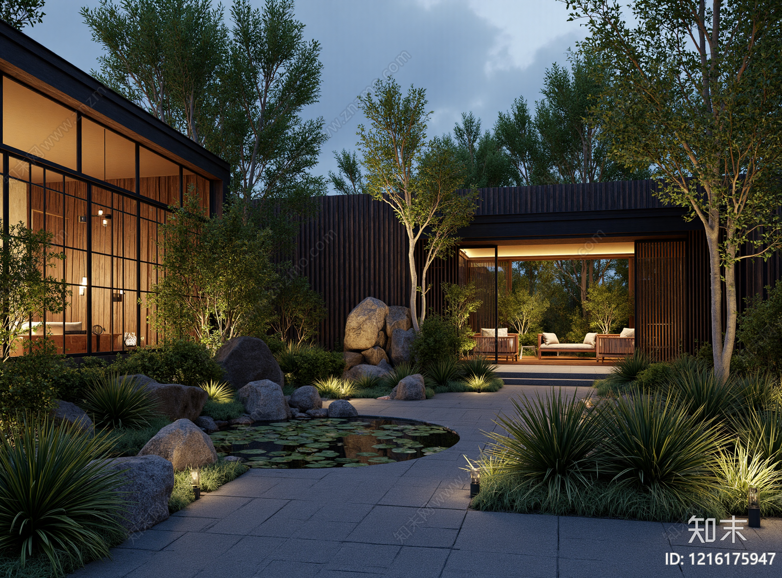 现代其它外景贴图下载【ID:1216175947】