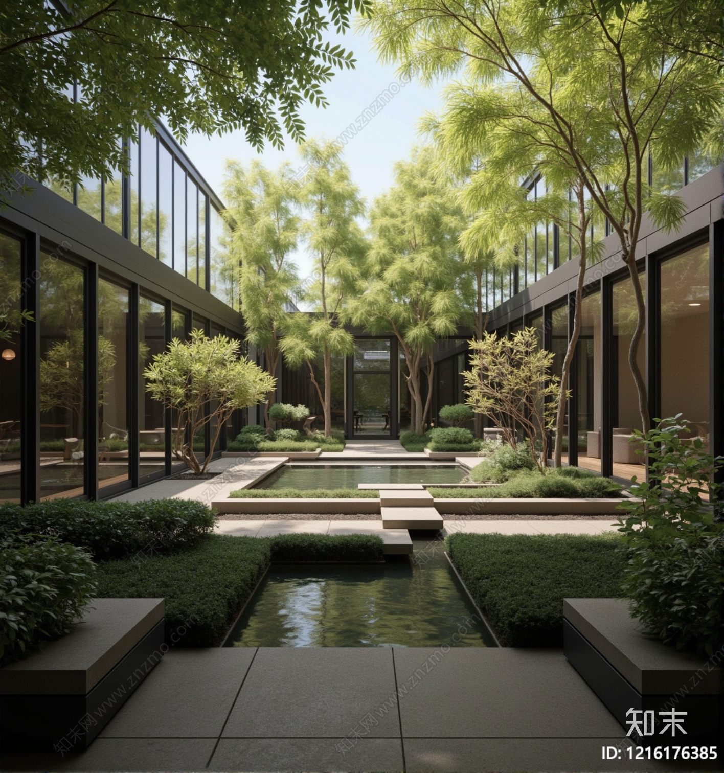 现代其它外景贴图下载【ID:1216176385】