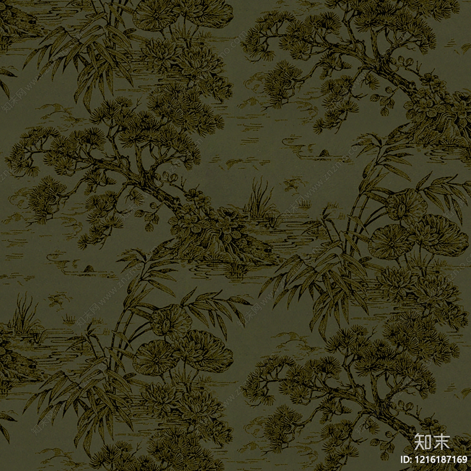 法式壁画贴图下载【ID:1216187169】