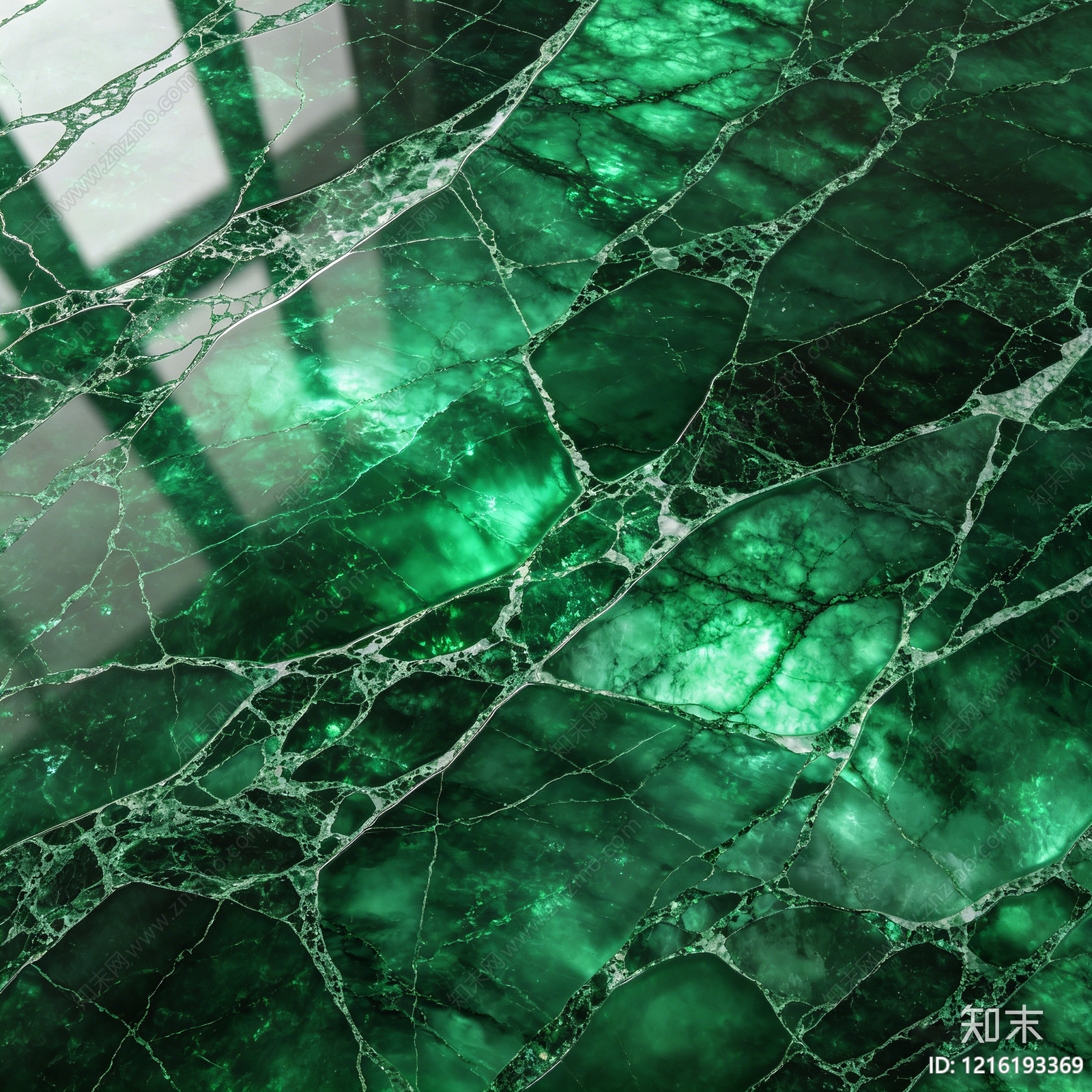 现代绿色奢石贴图下载【ID:1216193369】