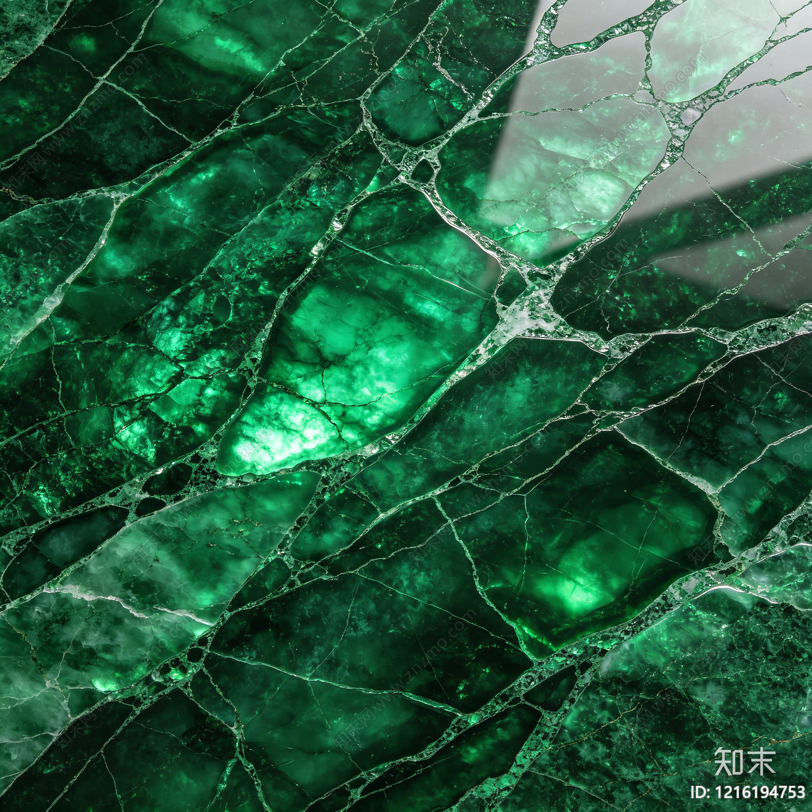 现代绿色奢石贴图下载【ID:1216194753】