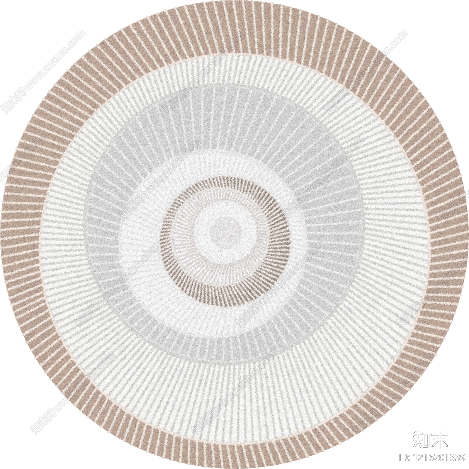 奶油圆形地毯贴图下载【ID:1216201339】