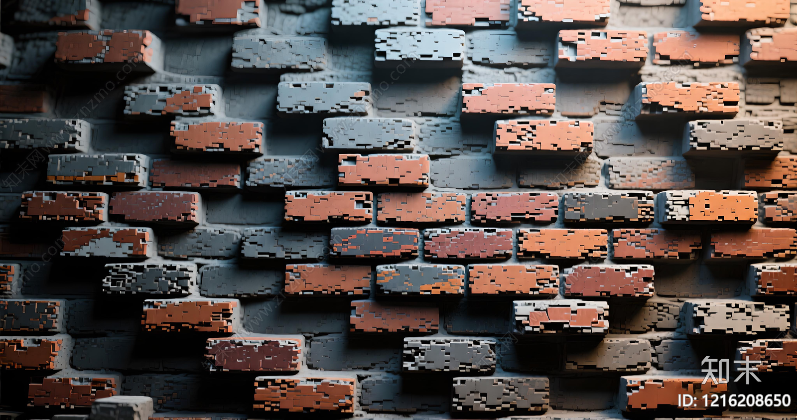 现代文化砖贴图下载【ID:1216208650】