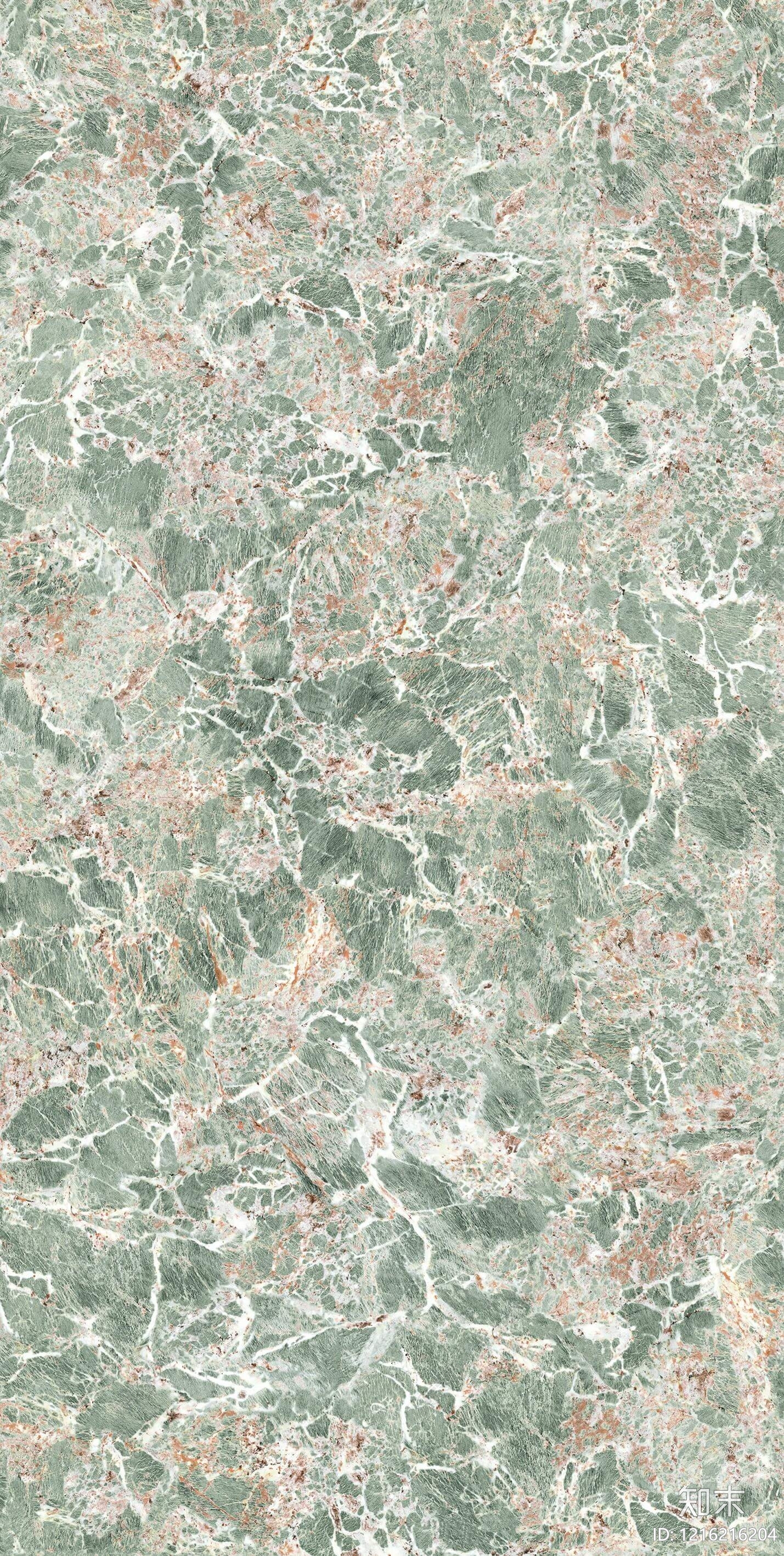 现代绿色奢石贴图下载【ID:1216216204】