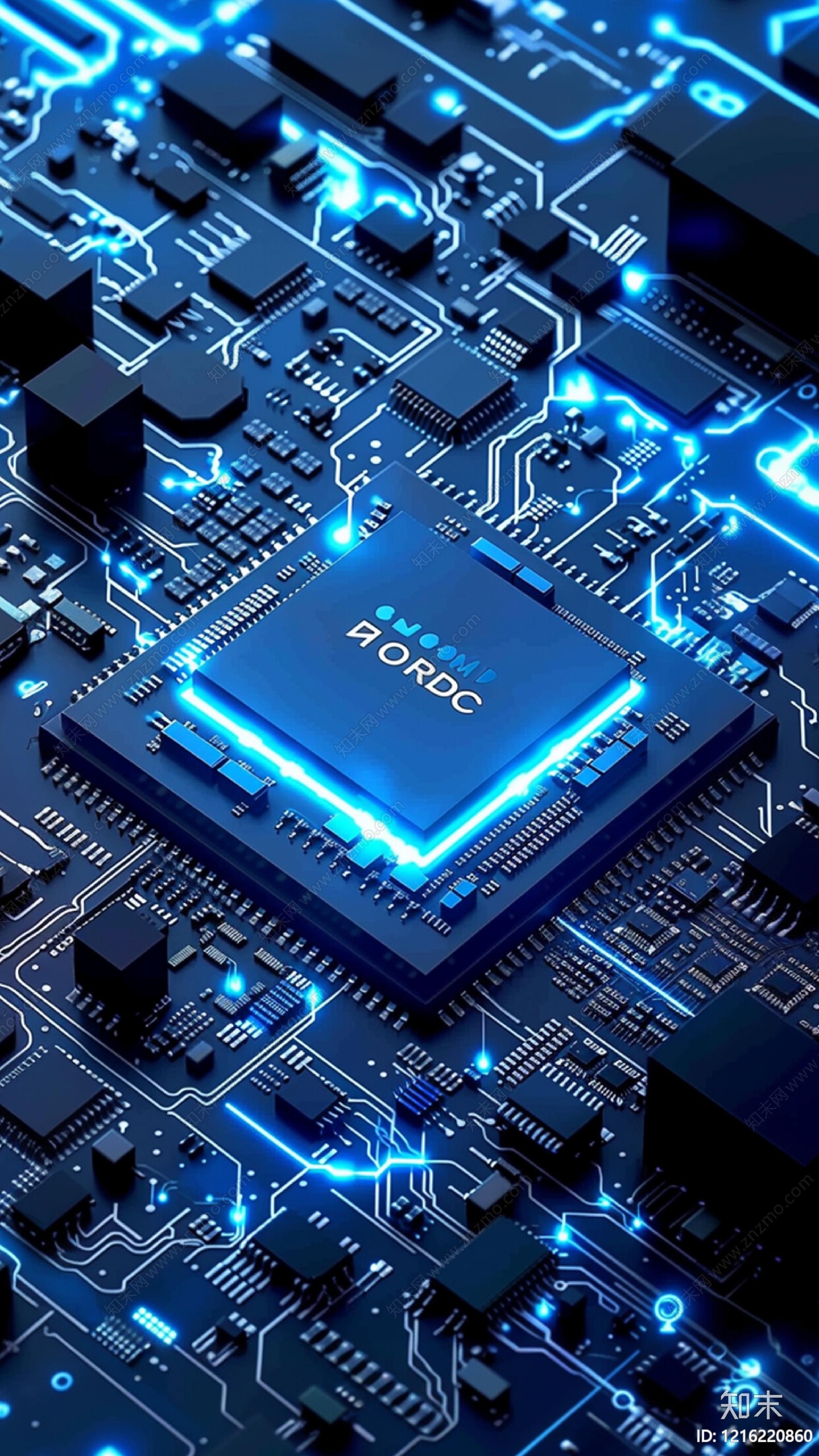 现代电子屏幕贴图下载【ID:1216220860】