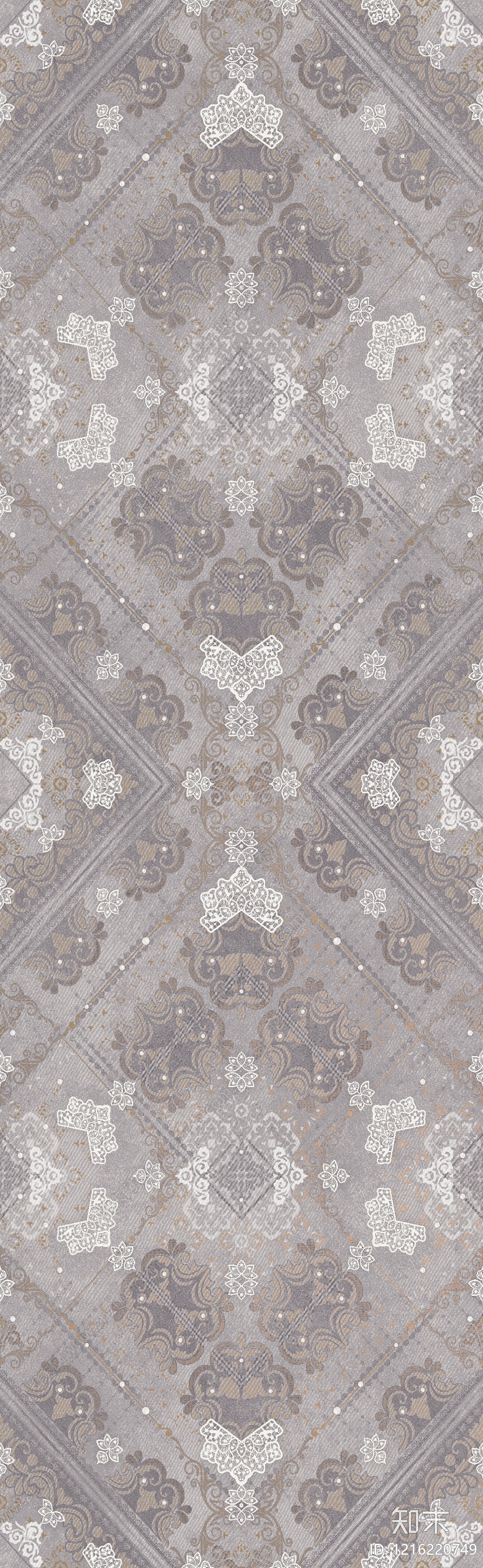 法式传统纹样贴图下载【ID:1216220749】