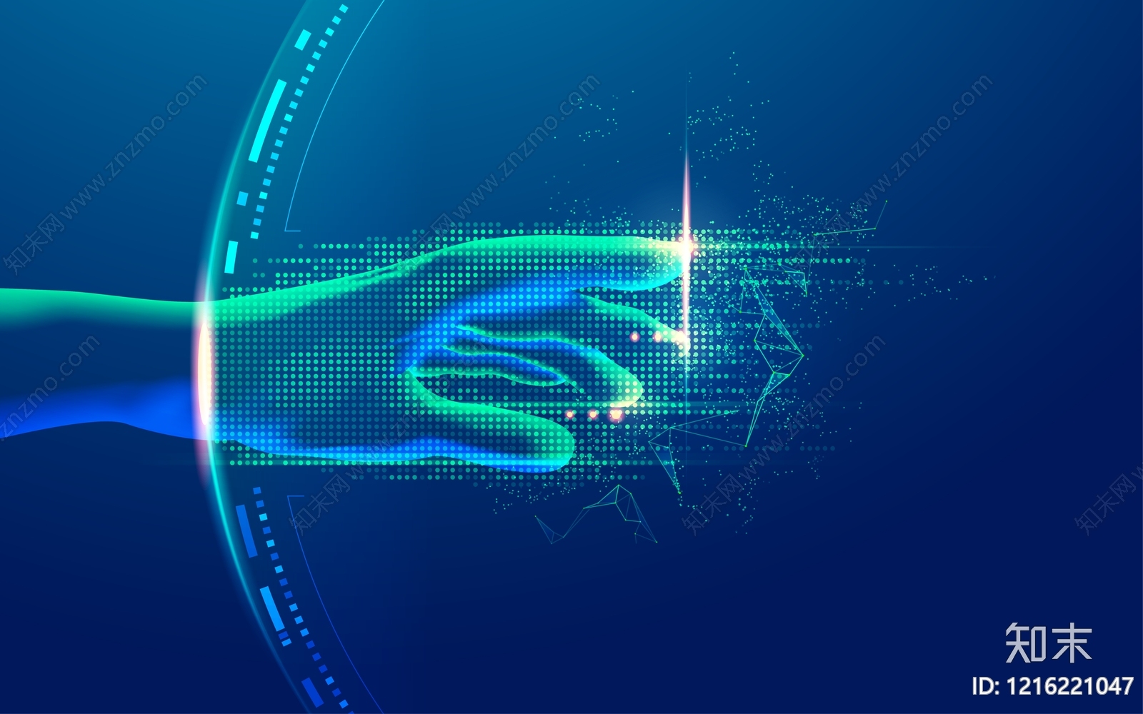 现代电子屏幕贴图下载【ID:1216221047】