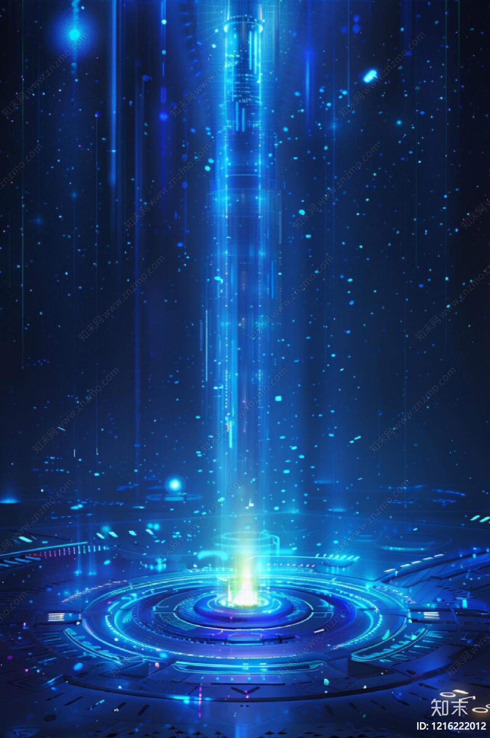 现代电子屏幕贴图下载【ID:1216222012】