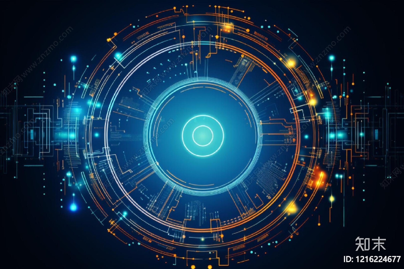 现代电子屏幕贴图下载【ID:1216224677】