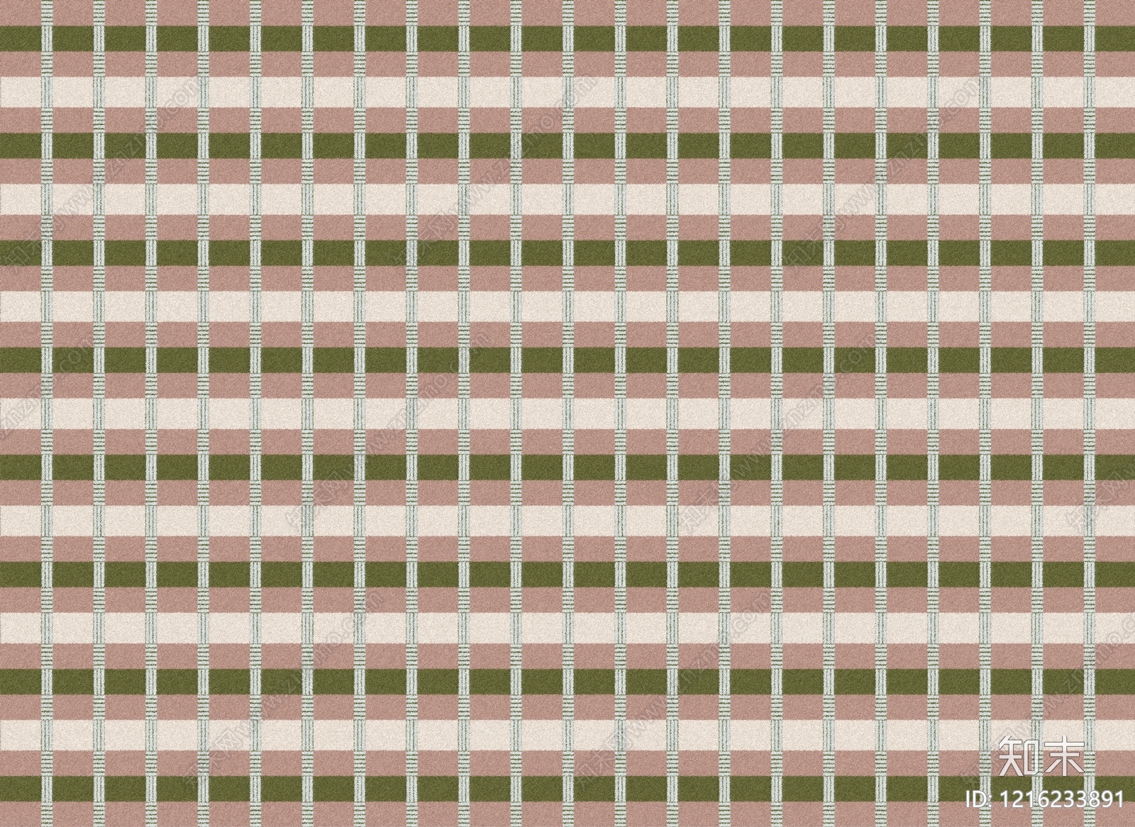 法式格子地毯贴图下载【ID:1216233891】