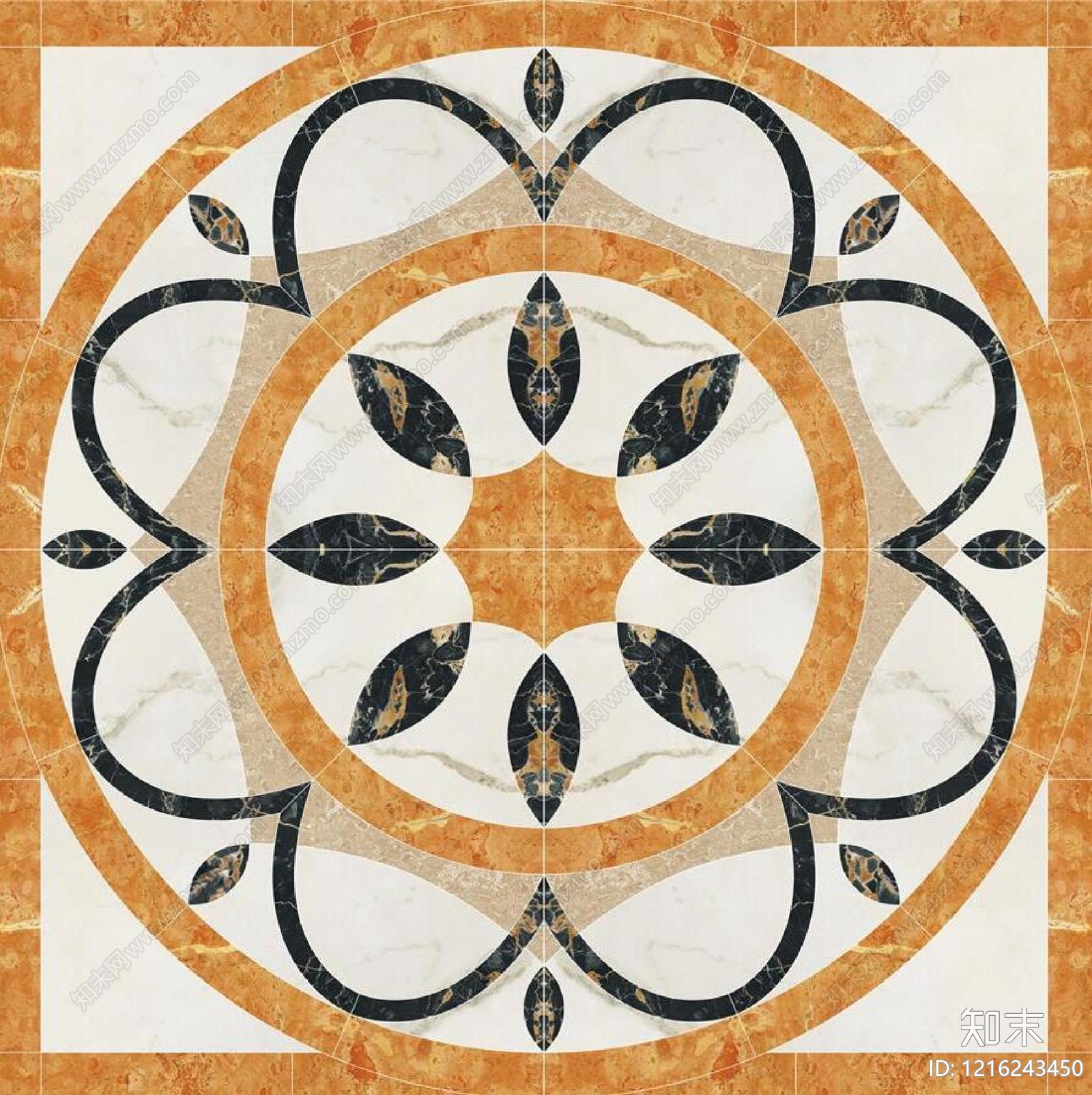 现代花纹砖贴图下载【ID:1216243450】