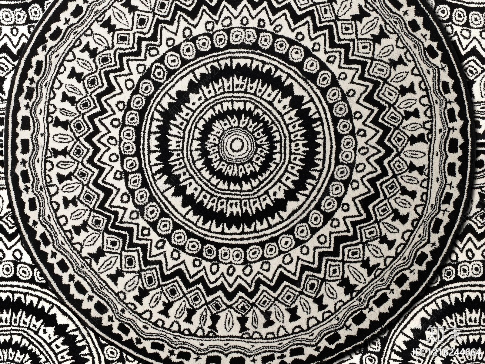 圆形地毯贴图下载【ID:1216244664】