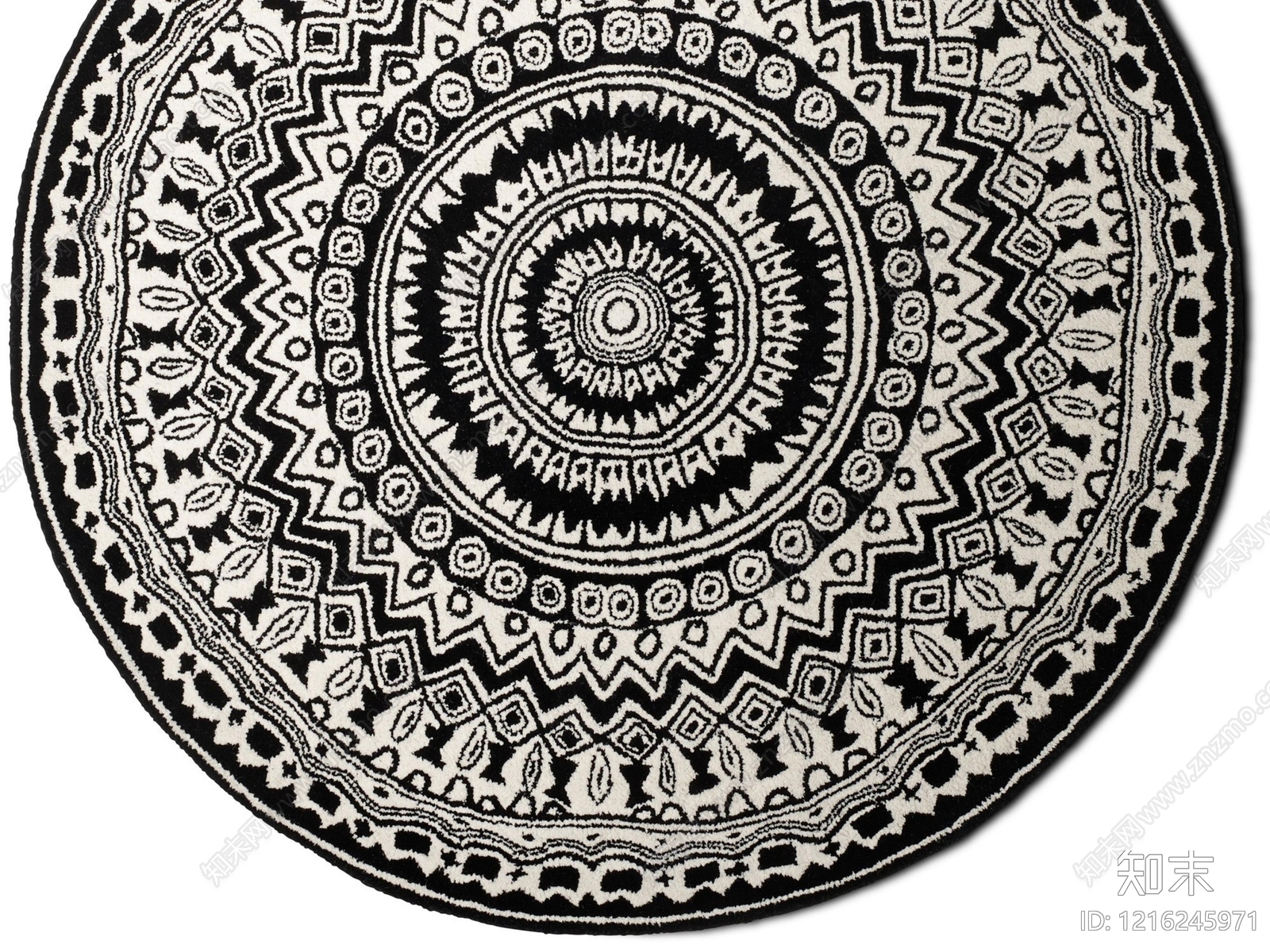 圆形地毯贴图下载【ID:1216245971】